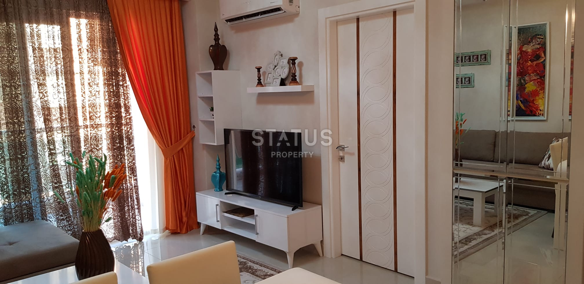 Furnished apartment 1+1 in a luxury complex in Mahmutlar 70m2 фото 2