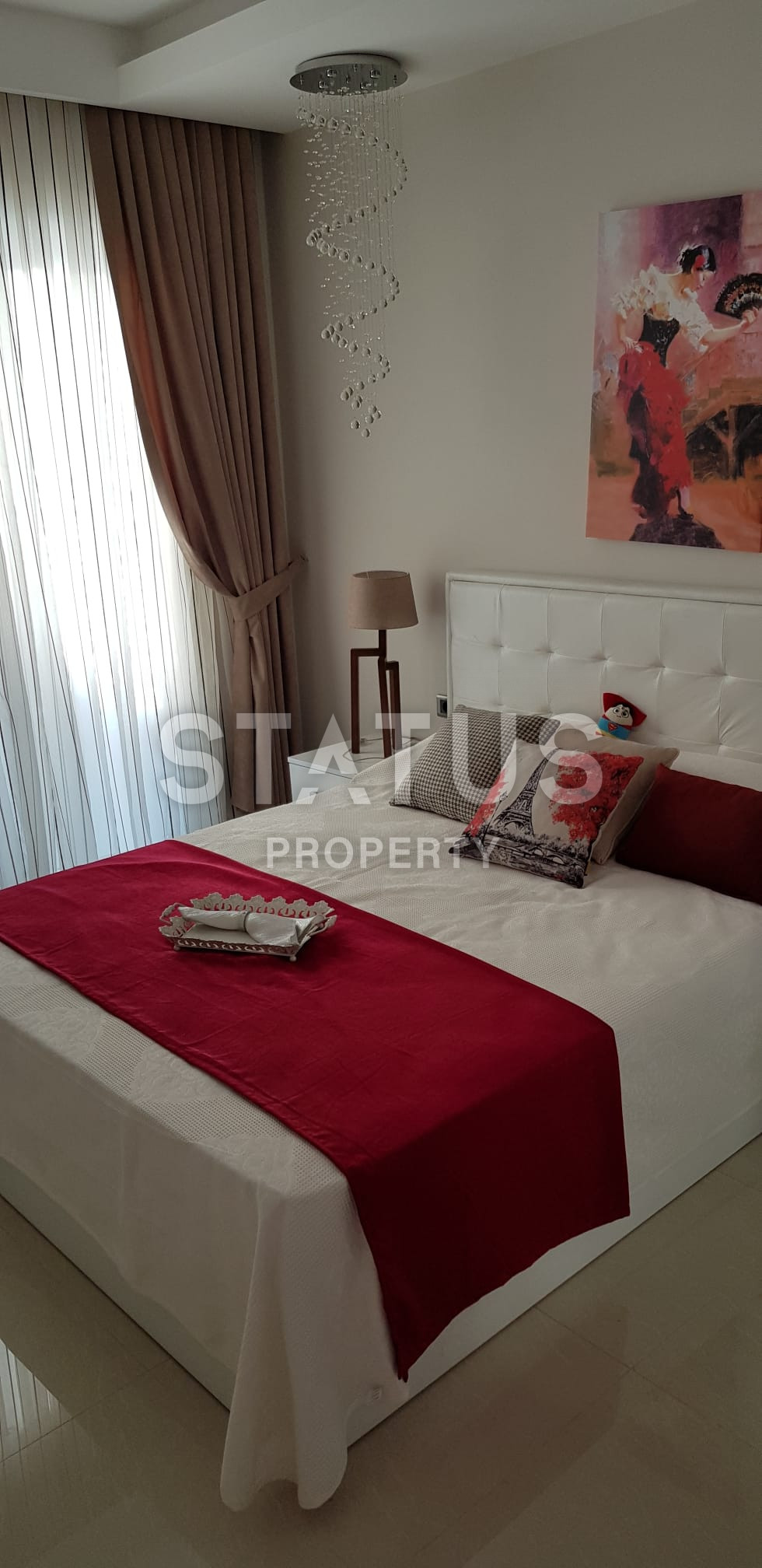 Furnished apartment 1+1 in a luxury complex in Mahmutlar 70m2 фото 4