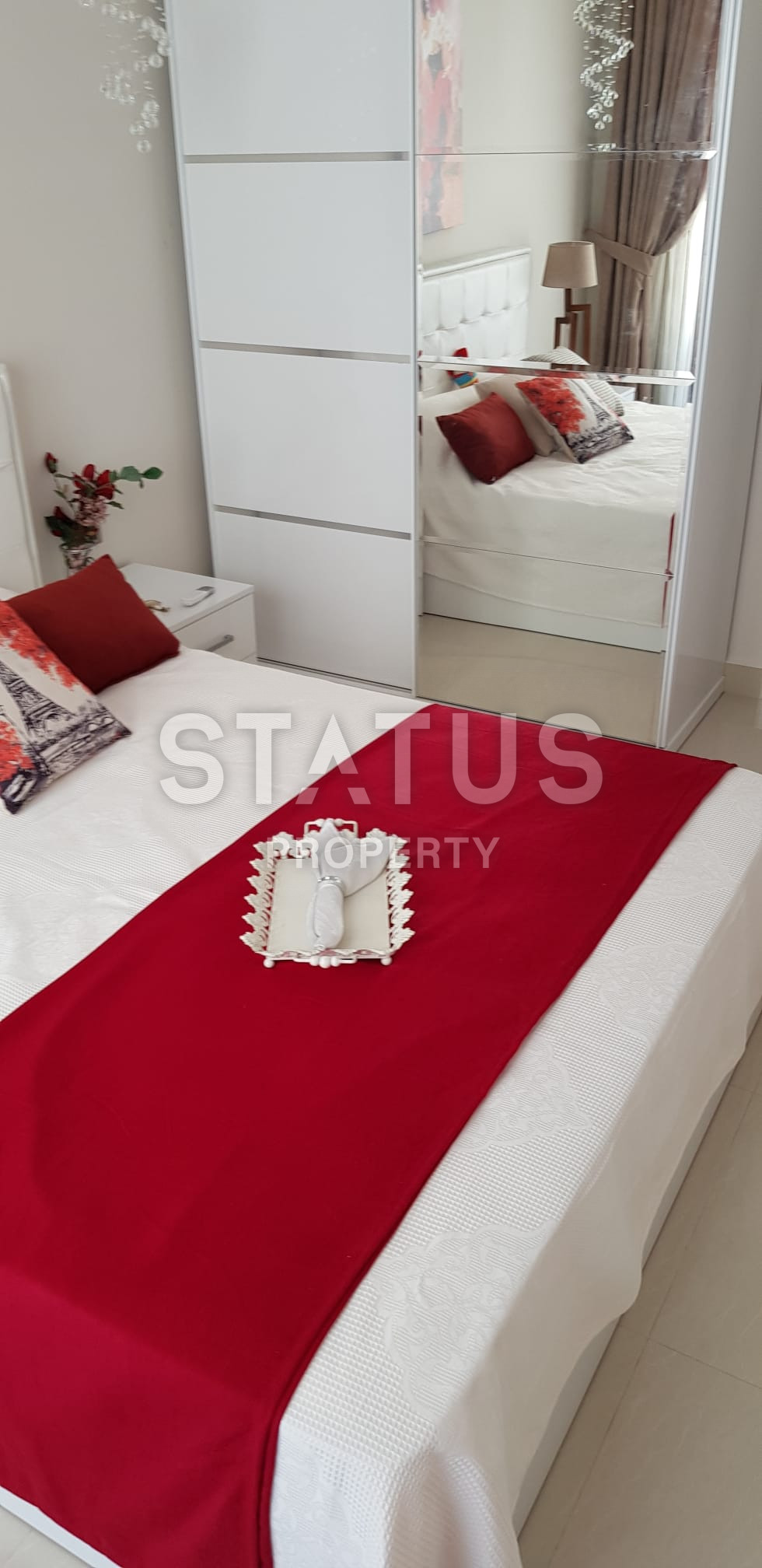 Furnished apartment 1+1 in a luxury complex in Mahmutlar 70m2 фото 5