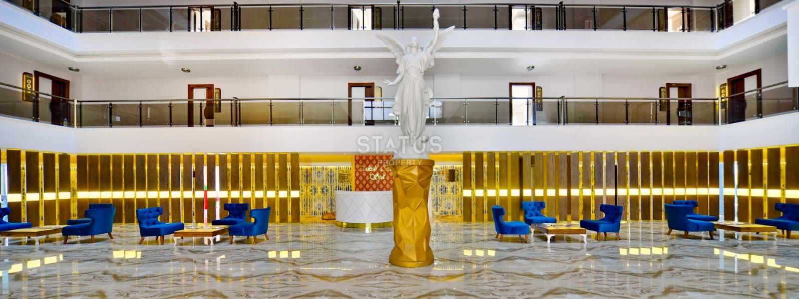 Furnished apartment 1+1 in a luxury complex in Mahmutlar 70m2 фото 8