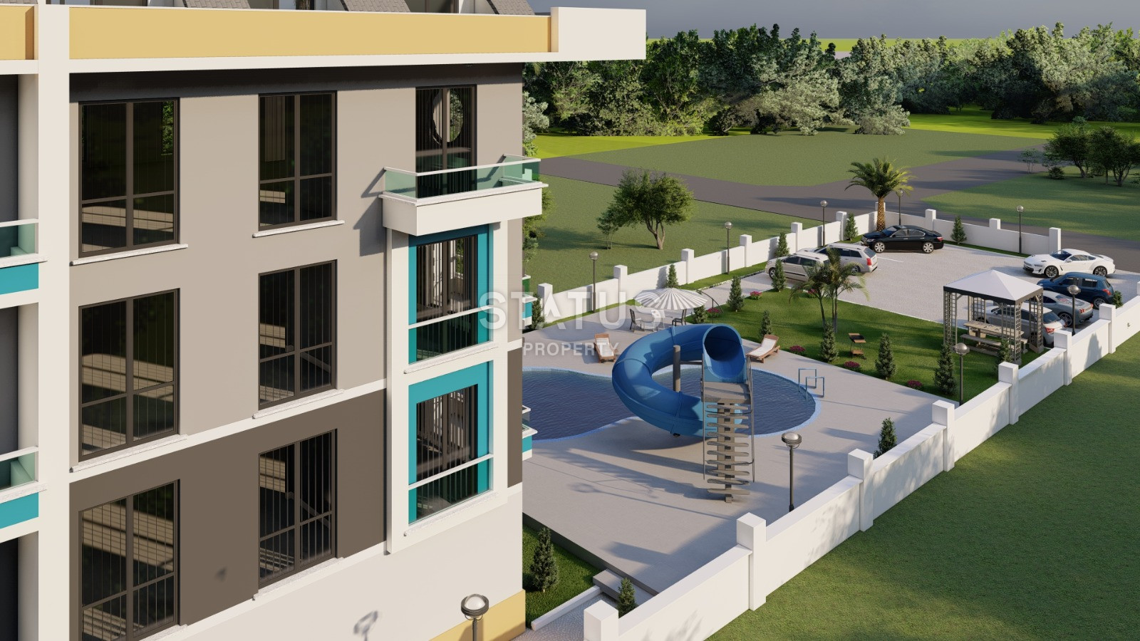 Проект долевого строительства в районе Паяллар. 62м2 – 125м2 фото 7