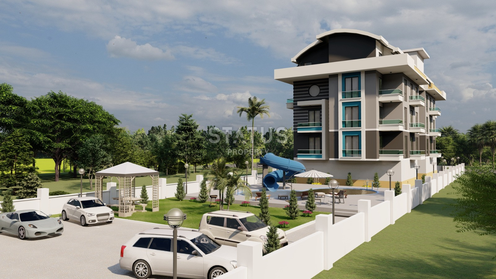 Проект долевого строительства в районе Паяллар. 62м2 – 125м2 фото 10