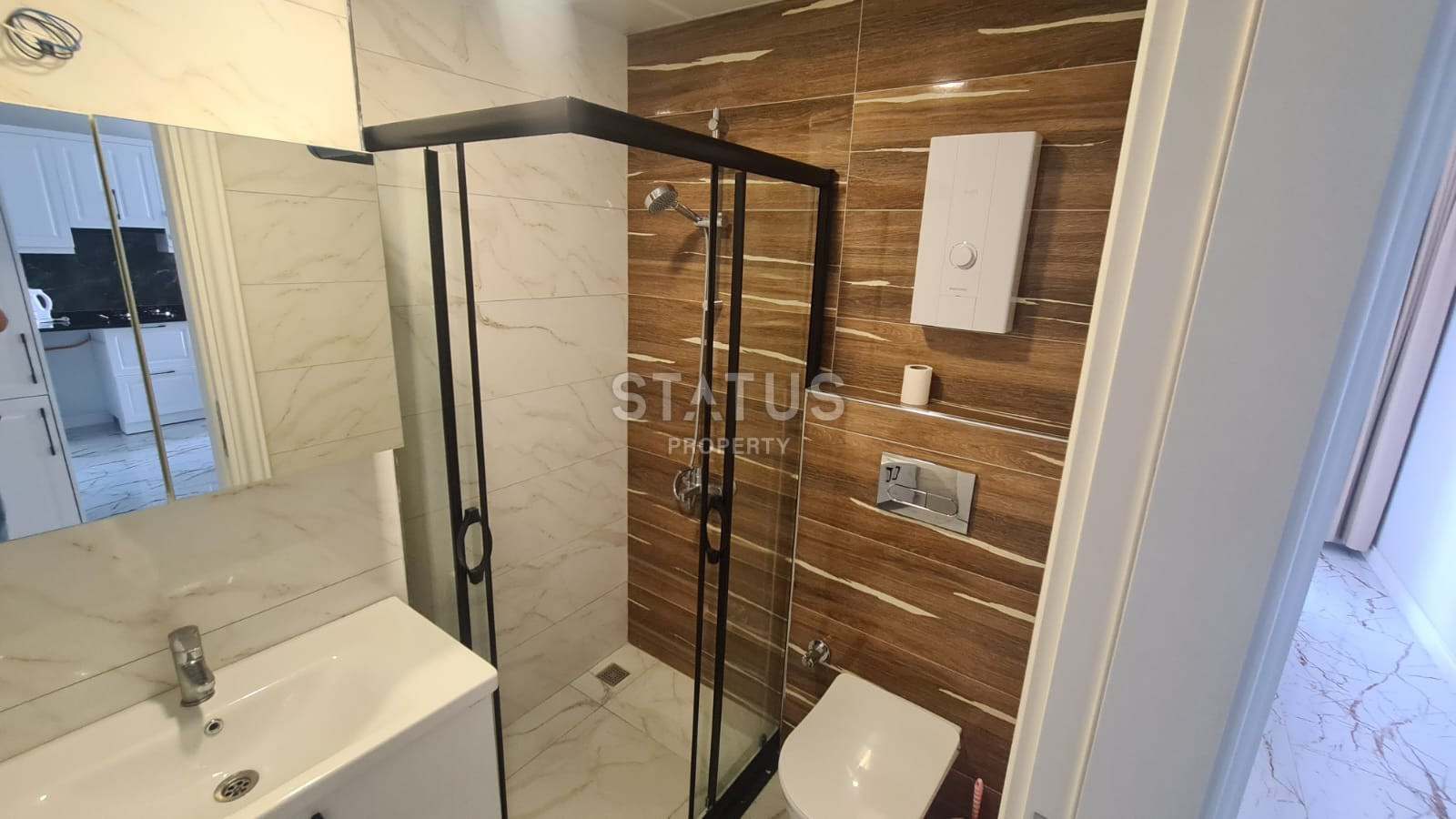 Two-room furnished apartment 1+1 in a residential complex with full infrastructure in OBA. 55m2 фото 6