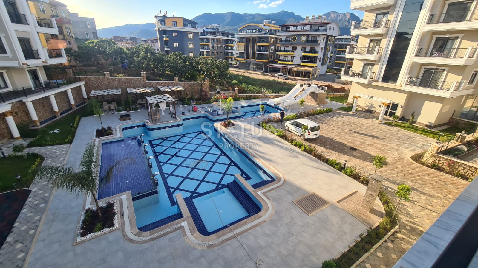 Two-room furnished apartment 1+1 in a residential complex with full infrastructure in OBA. 55m2 фото 17