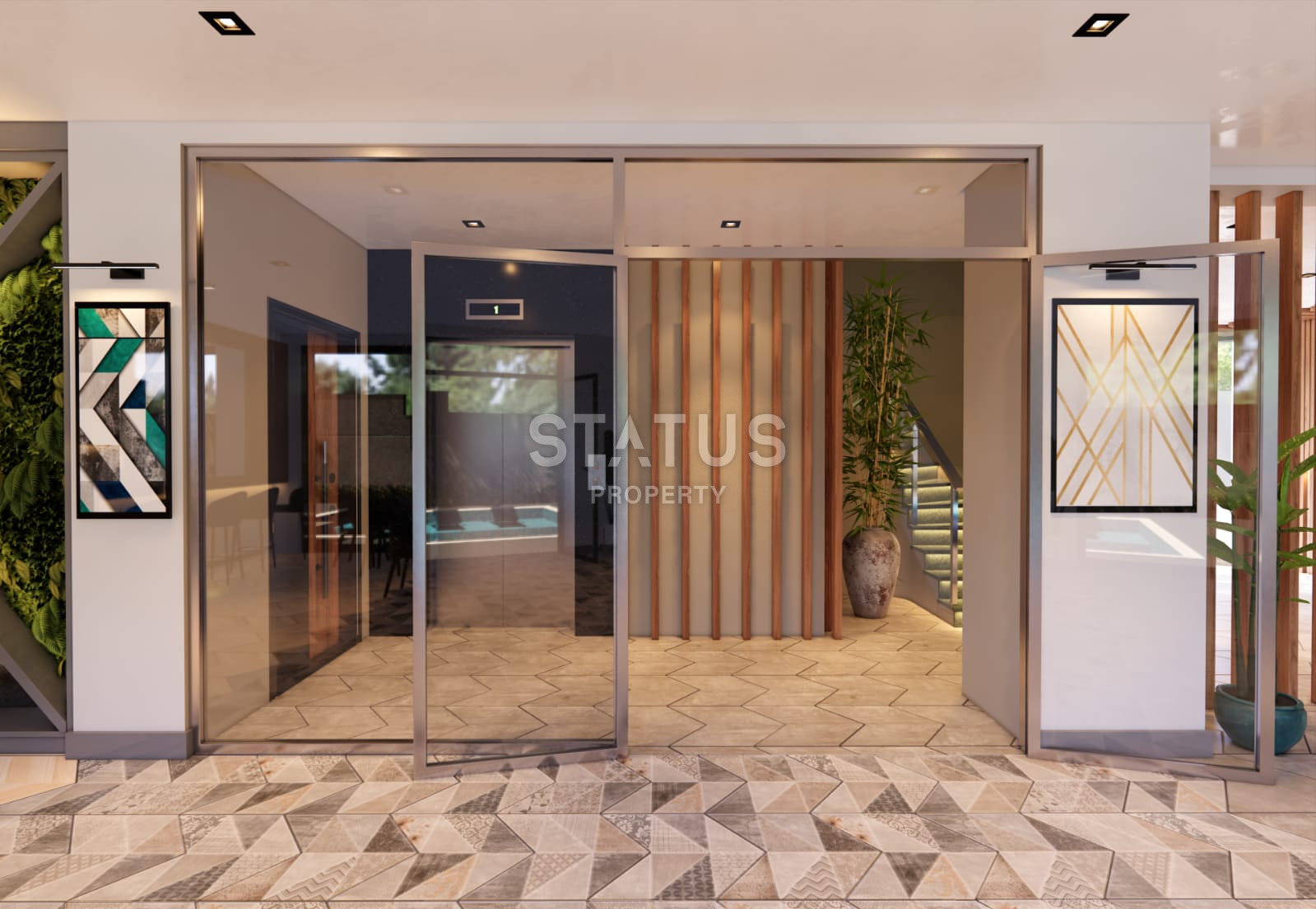 Apartment 1+1 in a new residential complex in OBA. 55m2 фото 4