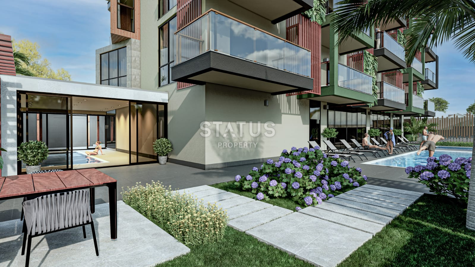 Apartment 1+1 in a new residential complex in OBA. 55m2 фото 18