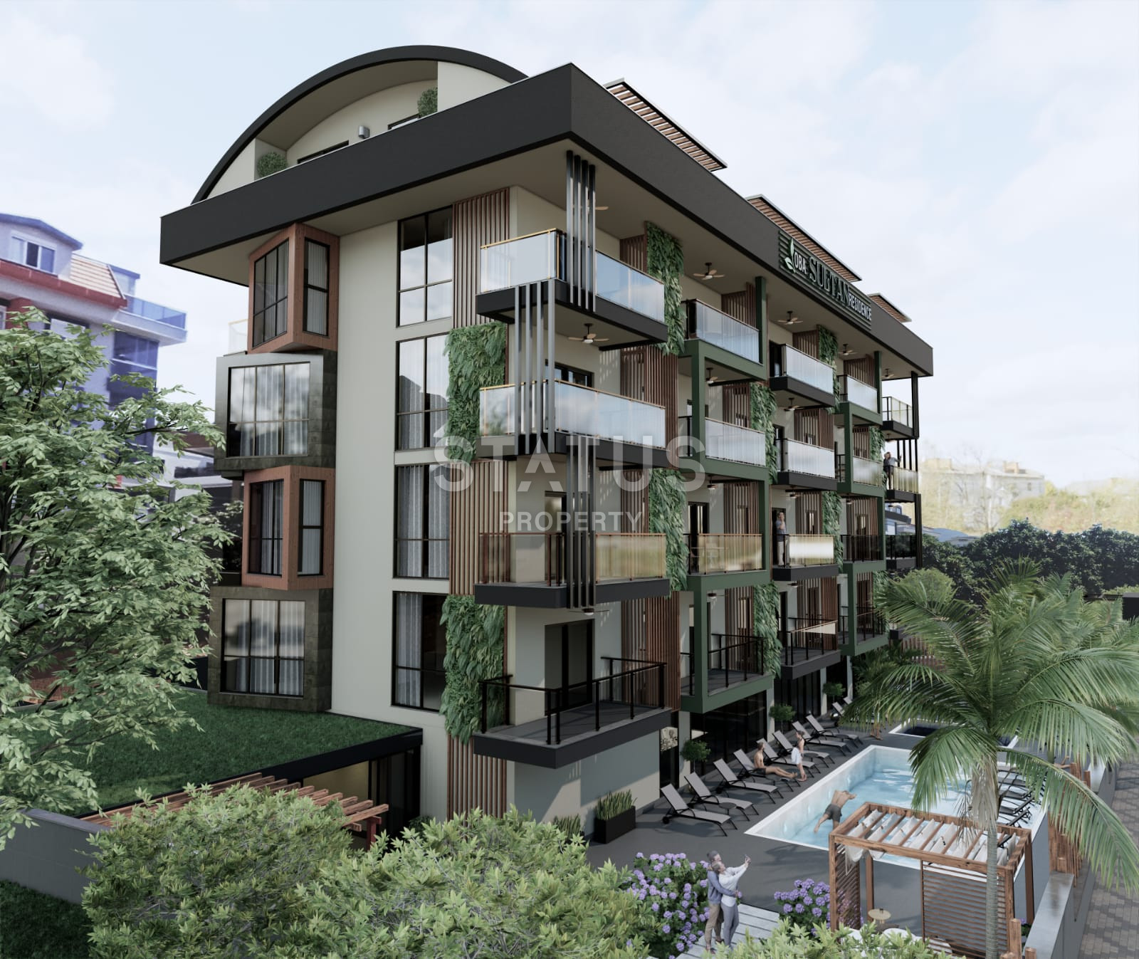Apartment 1+1 in a new residential complex in OBA. 55m2 фото 26
