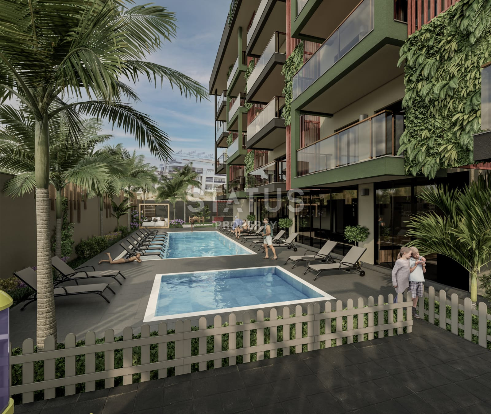 Apartment 1+1 in a new residential complex in OBA. 55m2 фото 27