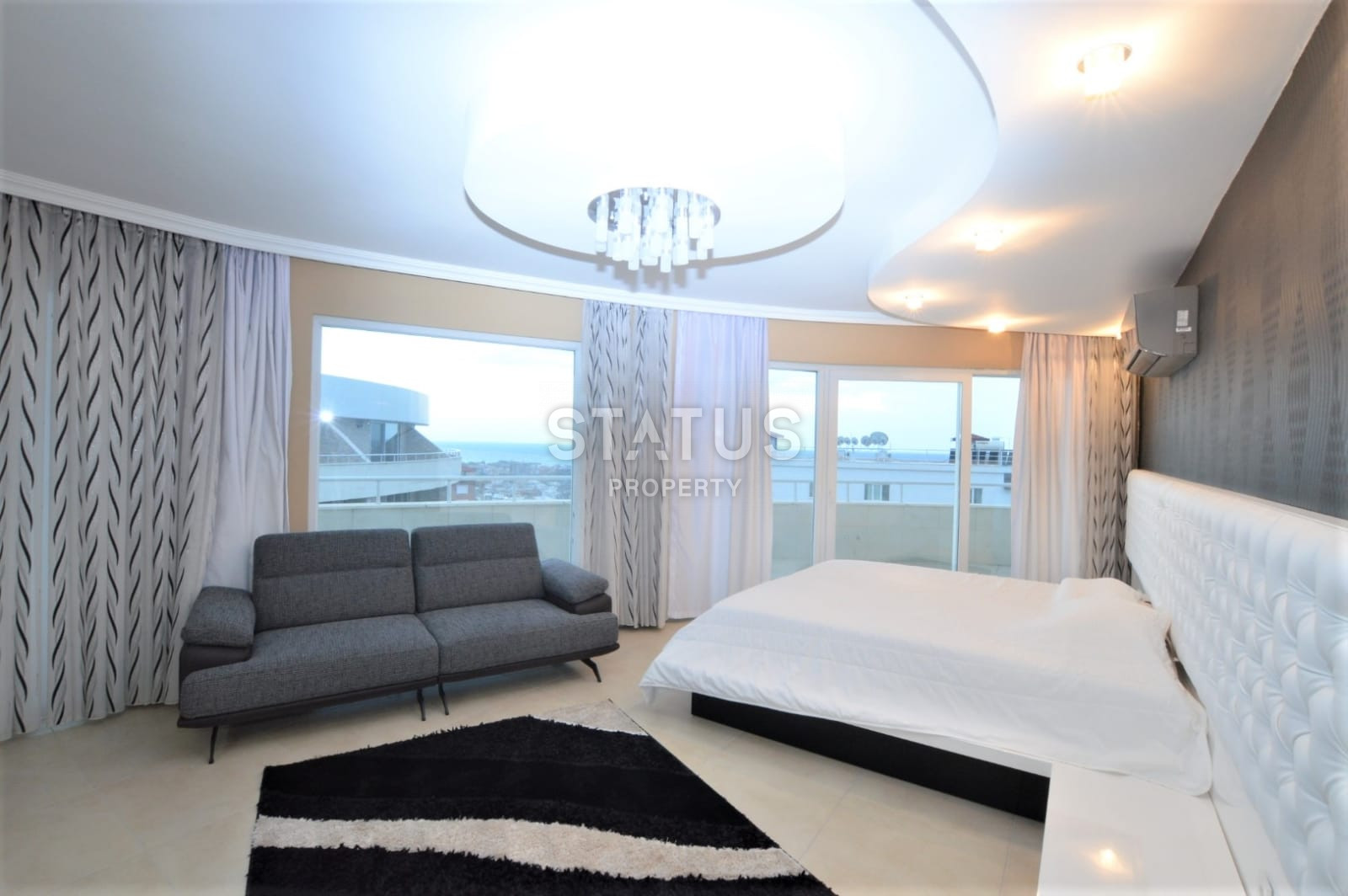 Красивый панорамный дуплекс в Джикджили. 230м2 фото 8