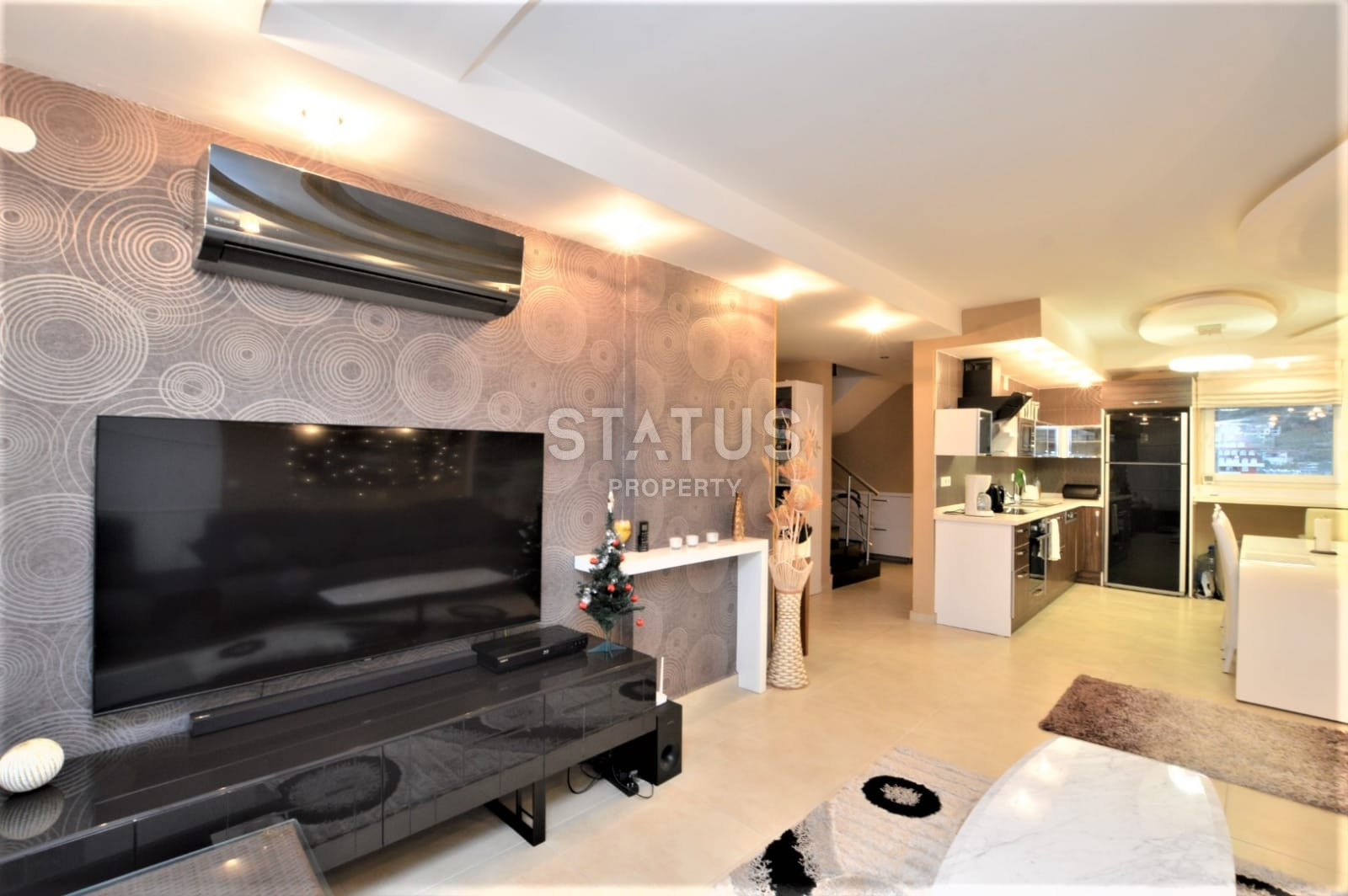 Красивый панорамный дуплекс в Джикджили. 230м2 фото 27