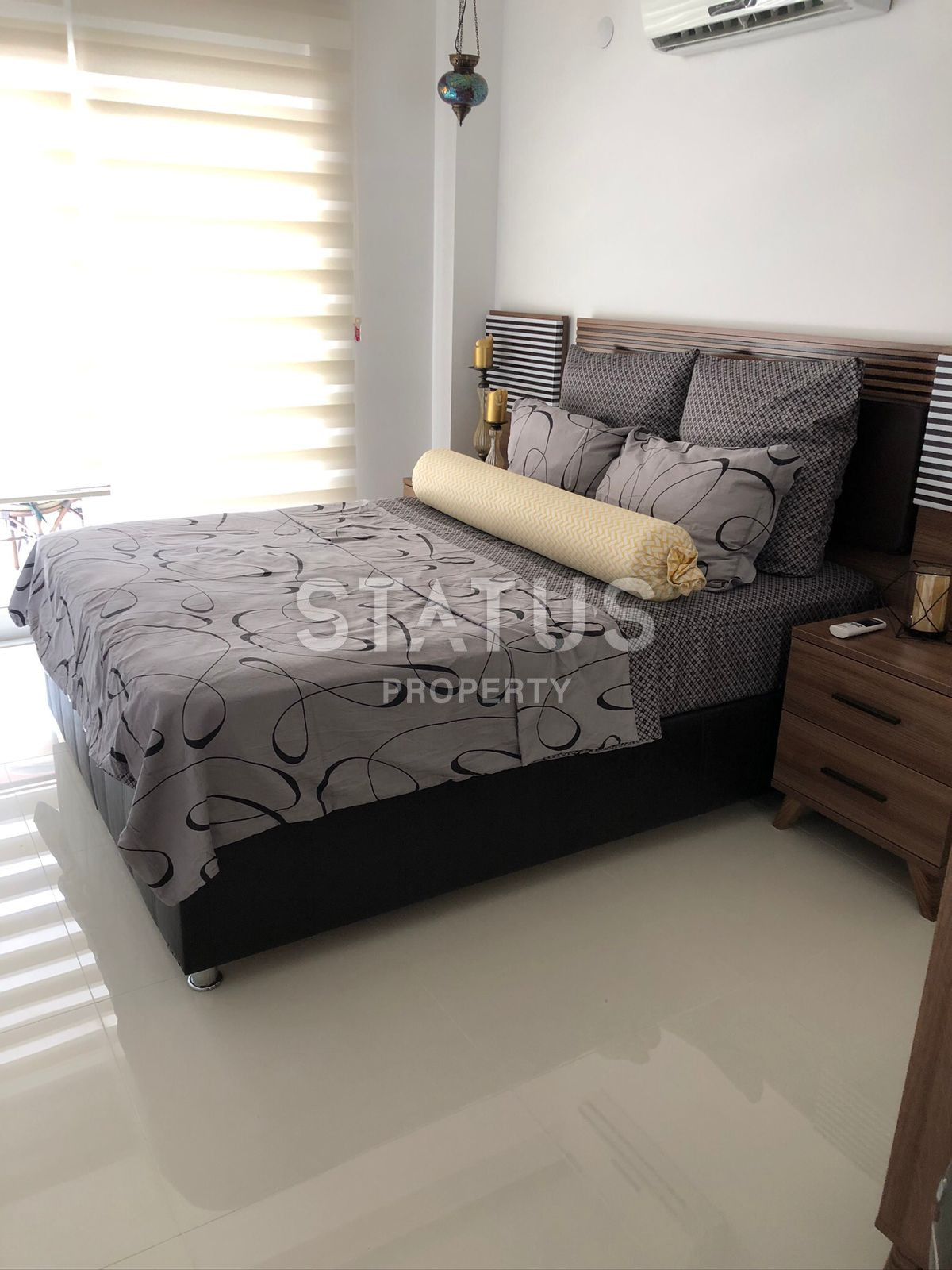 Двухкомнатная меблированная квартира в 300 метрах от пляжа Клеопатра. 60м2 фото 4