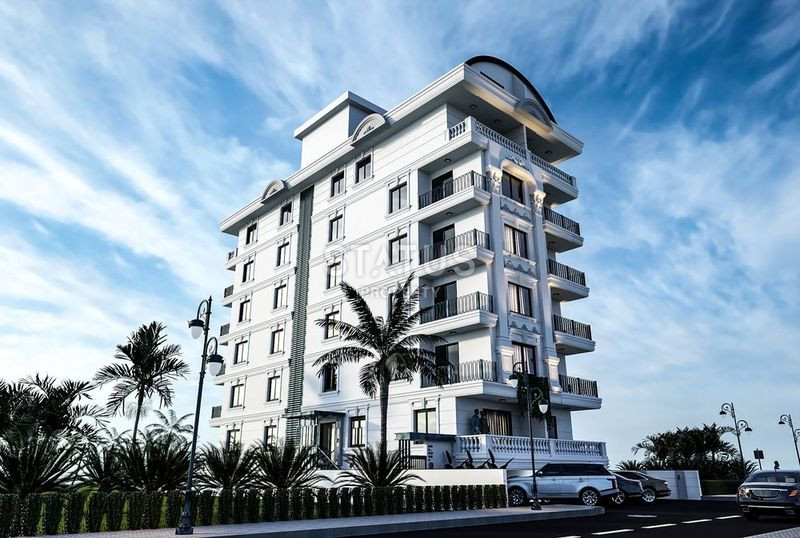 Новый бутик проект в центре Аланьи пляж Клеопатра. 48м2 – 120м2 фото 4