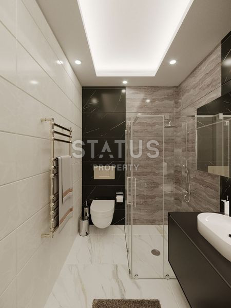 Новый бутик проект в центре Аланьи пляж Клеопатра. 48м2 – 120м2 фото 6