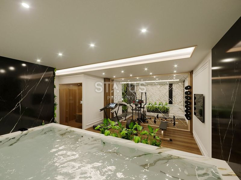 Новый бутик проект в центре Аланьи пляж Клеопатра. 48м2 – 120м2 фото 15