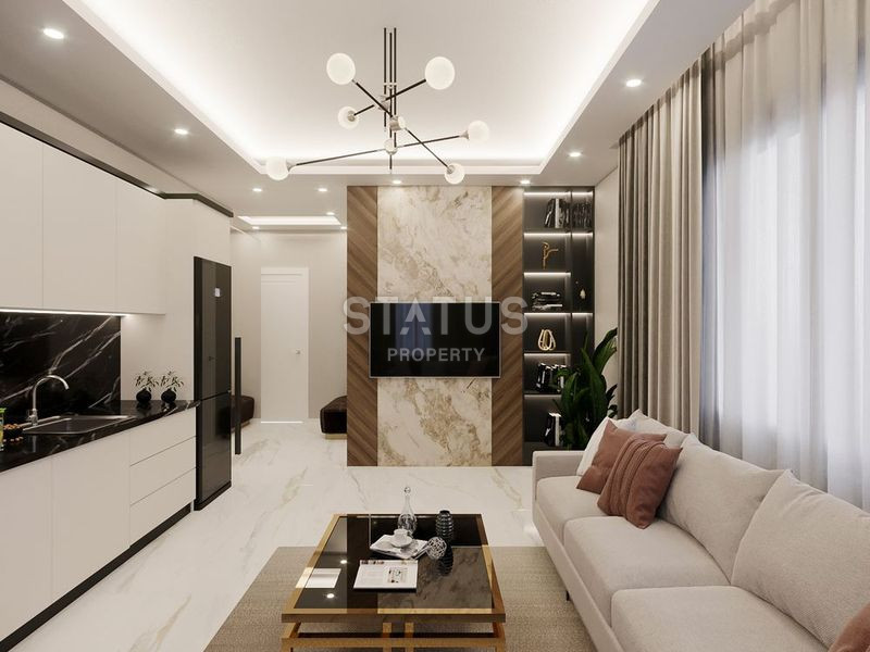 Новый бутик проект в центре Аланьи пляж Клеопатра. 48м2 – 120м2 фото 18