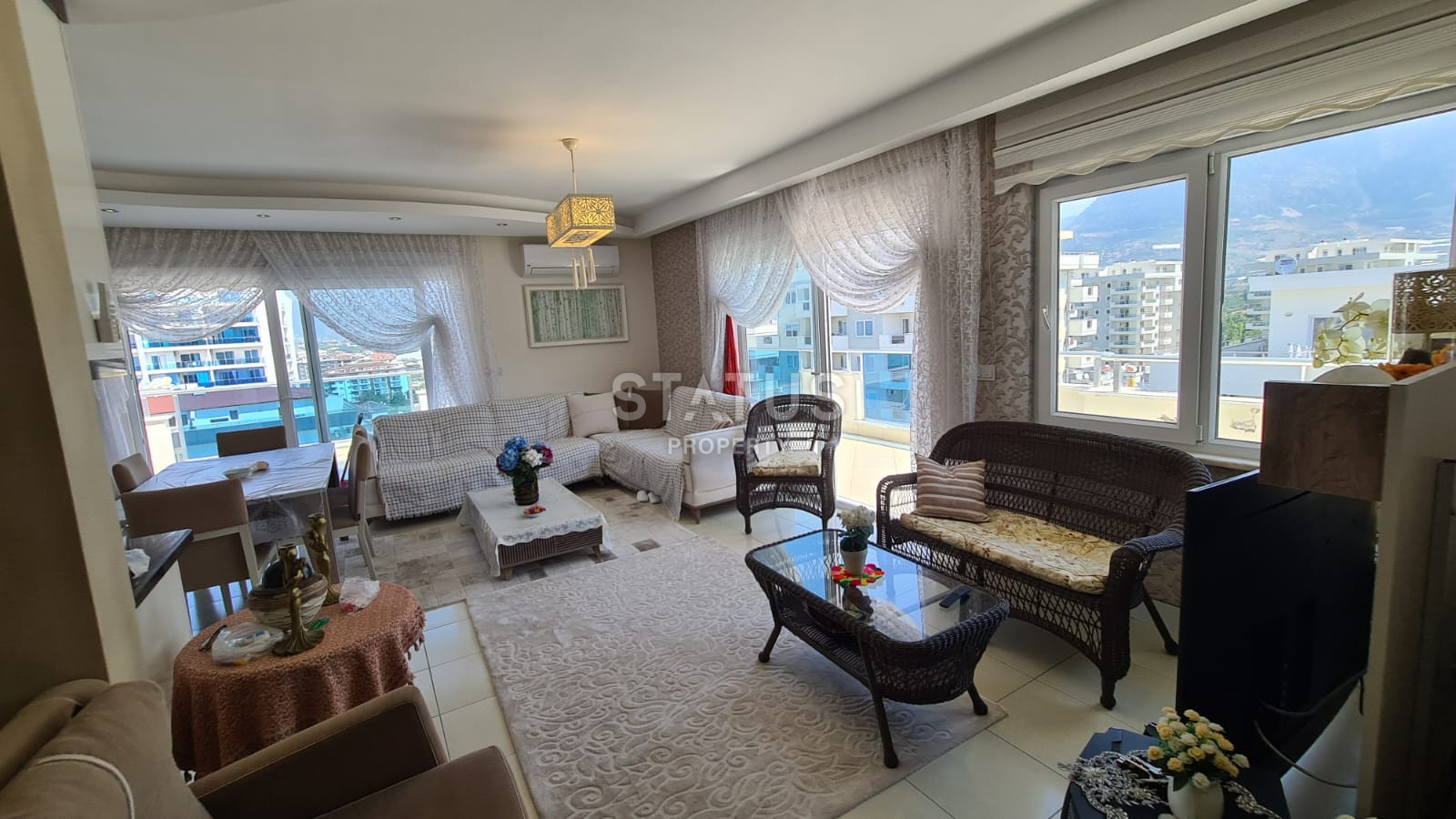 Двухуровневая квартира 3+1 в самом центре района Махмутлар. фото 37