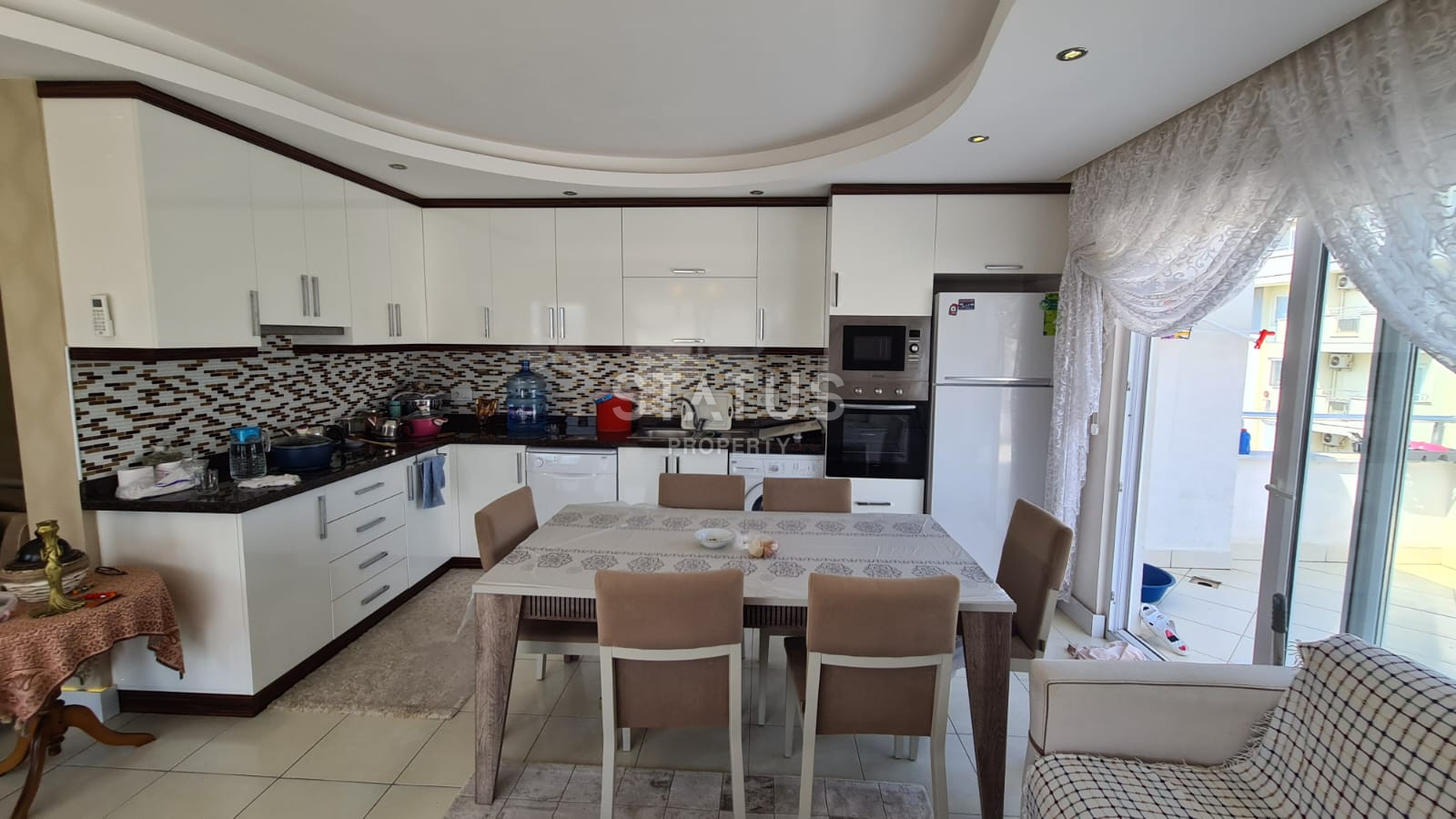 Двухуровневая квартира 3+1 в самом центре района Махмутлар. фото 41