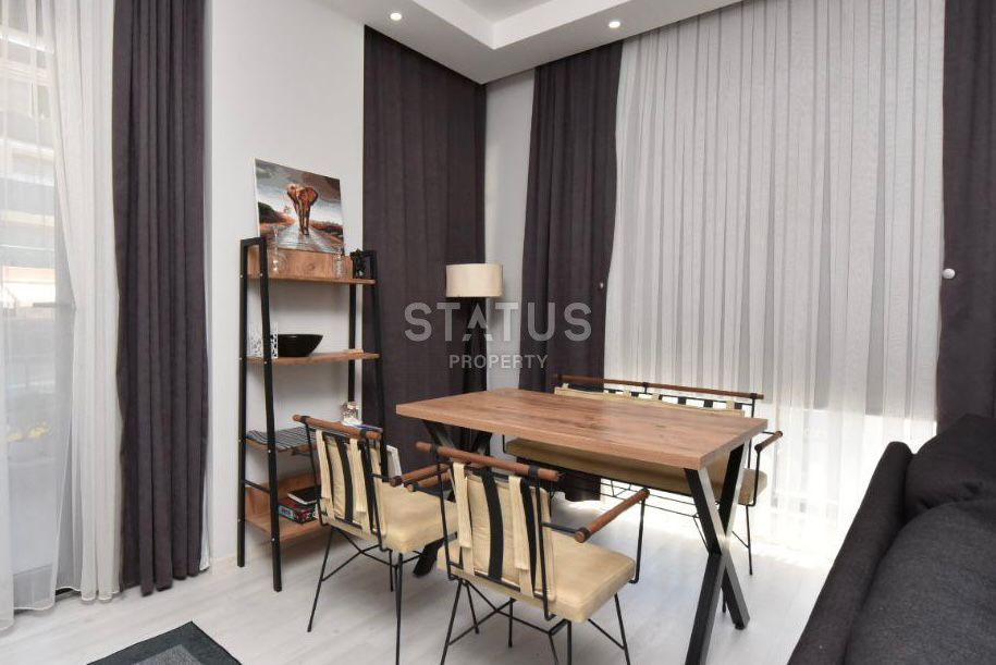 Трёхкомнатная меблированная квартира 300м от моря в центре Аланьи. 80м2 фото 4