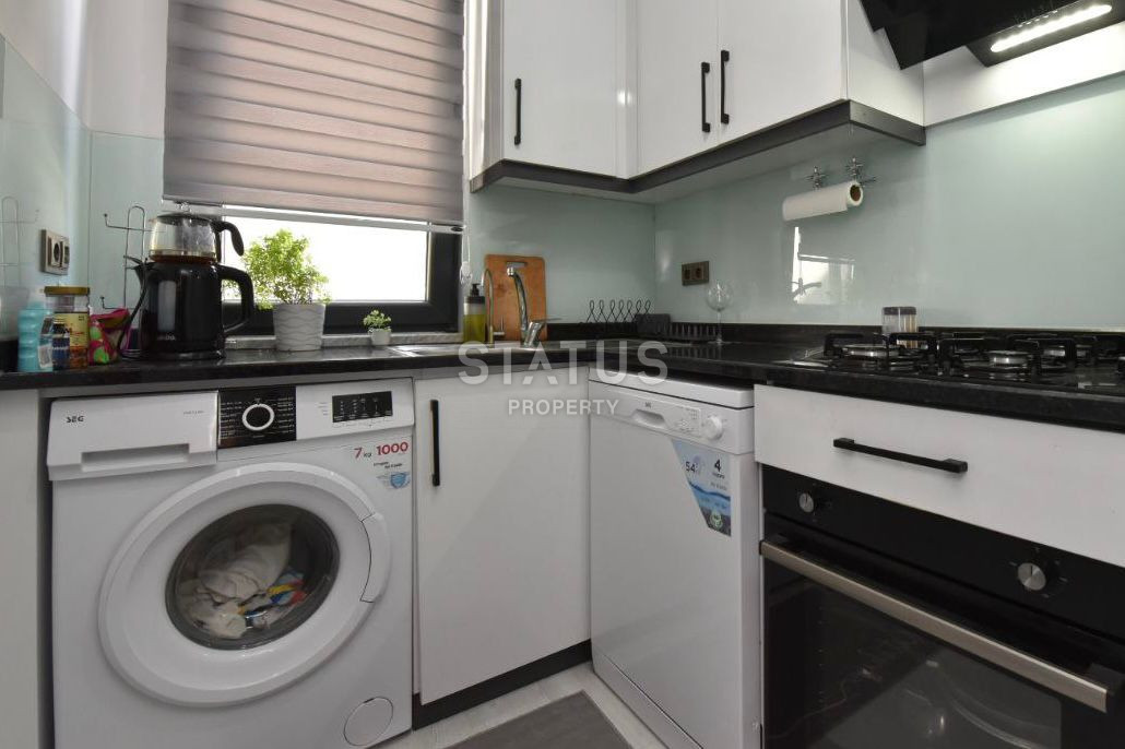 Трёхкомнатная меблированная квартира 300м от моря в центре Аланьи. 80м2 фото 5