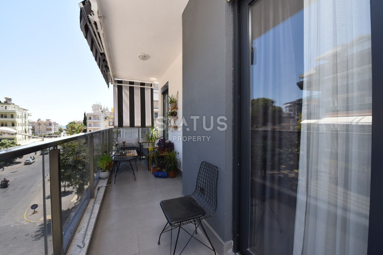 Трёхкомнатная меблированная квартира 300м от моря в центре Аланьи. 80м2 фото 6