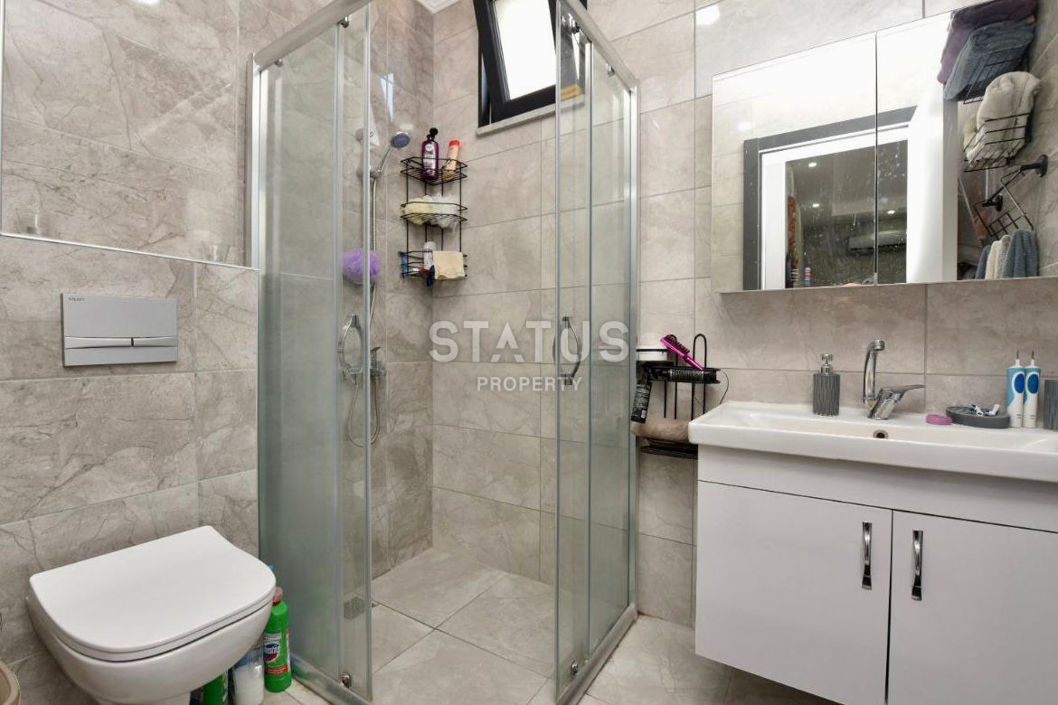 Трёхкомнатная меблированная квартира 300м от моря в центре Аланьи. 80м2 фото 10