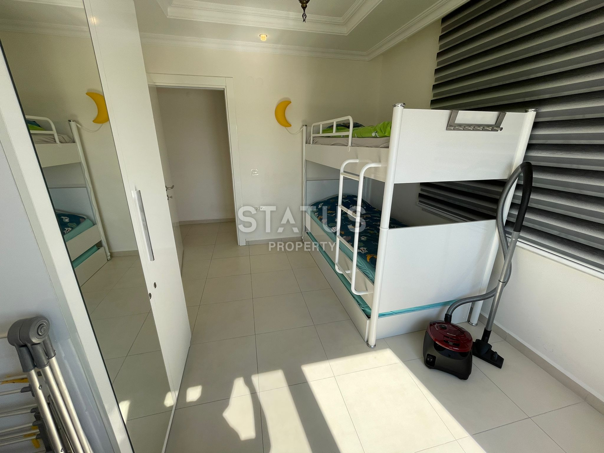 Трёхкомнатная меблированная квартира  в шикарном комплексе в Авсалларе. 100м2 фото 7