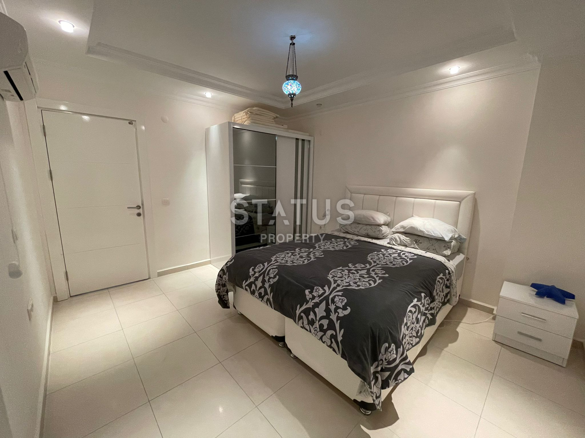 Трёхкомнатная меблированная квартира  в шикарном комплексе в Авсалларе. 100м2 фото 10