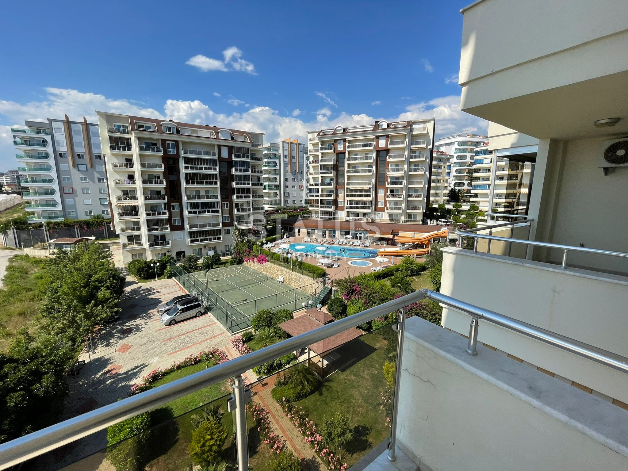 Трёхкомнатная меблированная квартира  в шикарном комплексе в Авсалларе. 100м2 фото 14