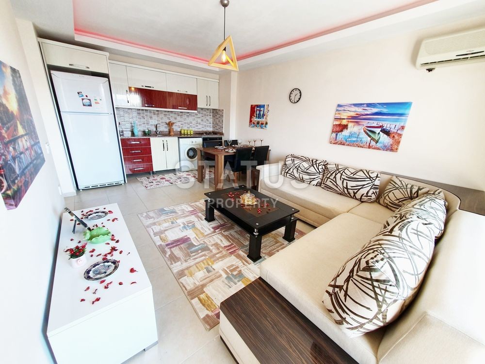 Меблированная двухкомнатная квартира в Махмутларе, 72 м2 фото 7