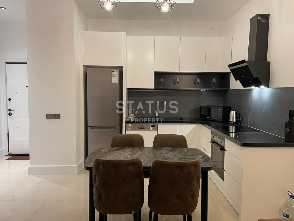 Три квартиры с мебелью в самом центре Аланьи, Клеопатра! Новый комплекс, 54 м2 фото 4