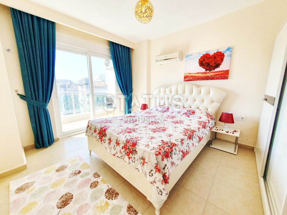 Меблированная двухкомнатная квартира в Махмутларе, 72 м2 фото 10