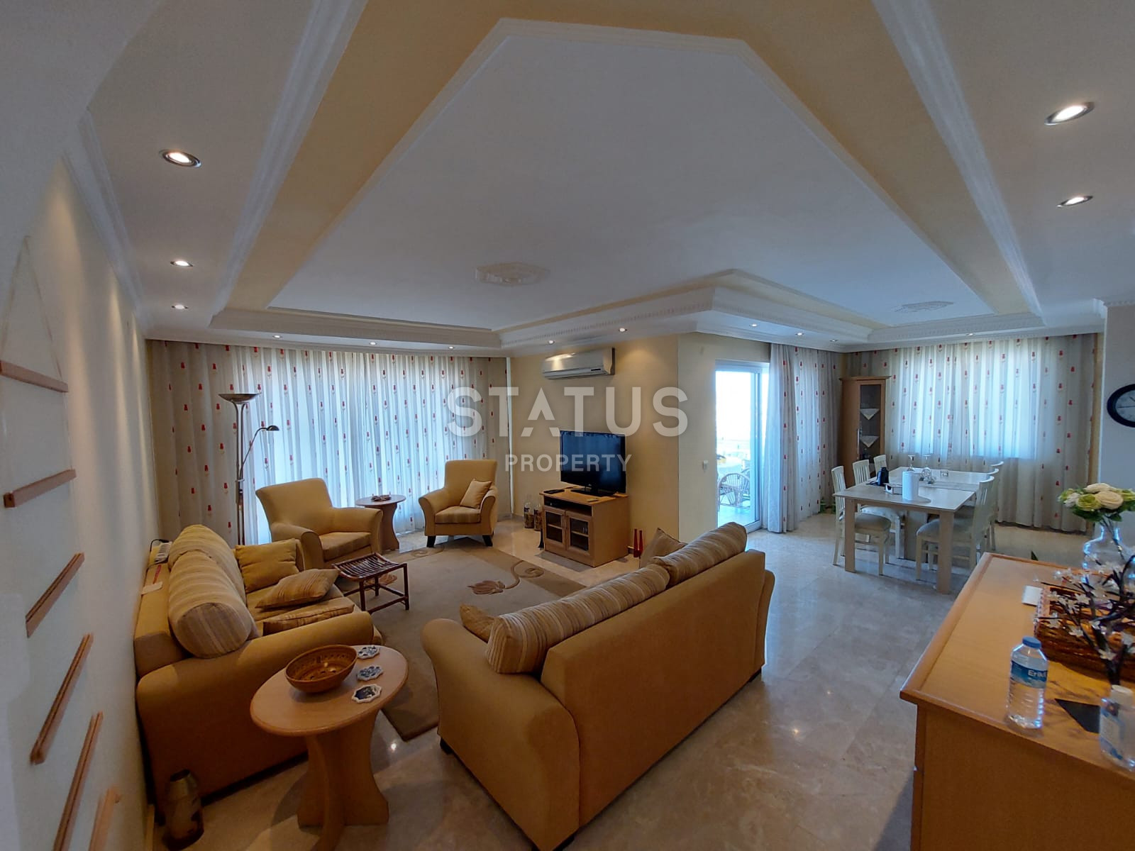 Five-room duplex with sea and Kale views in Alanya. 220m2 фото 3