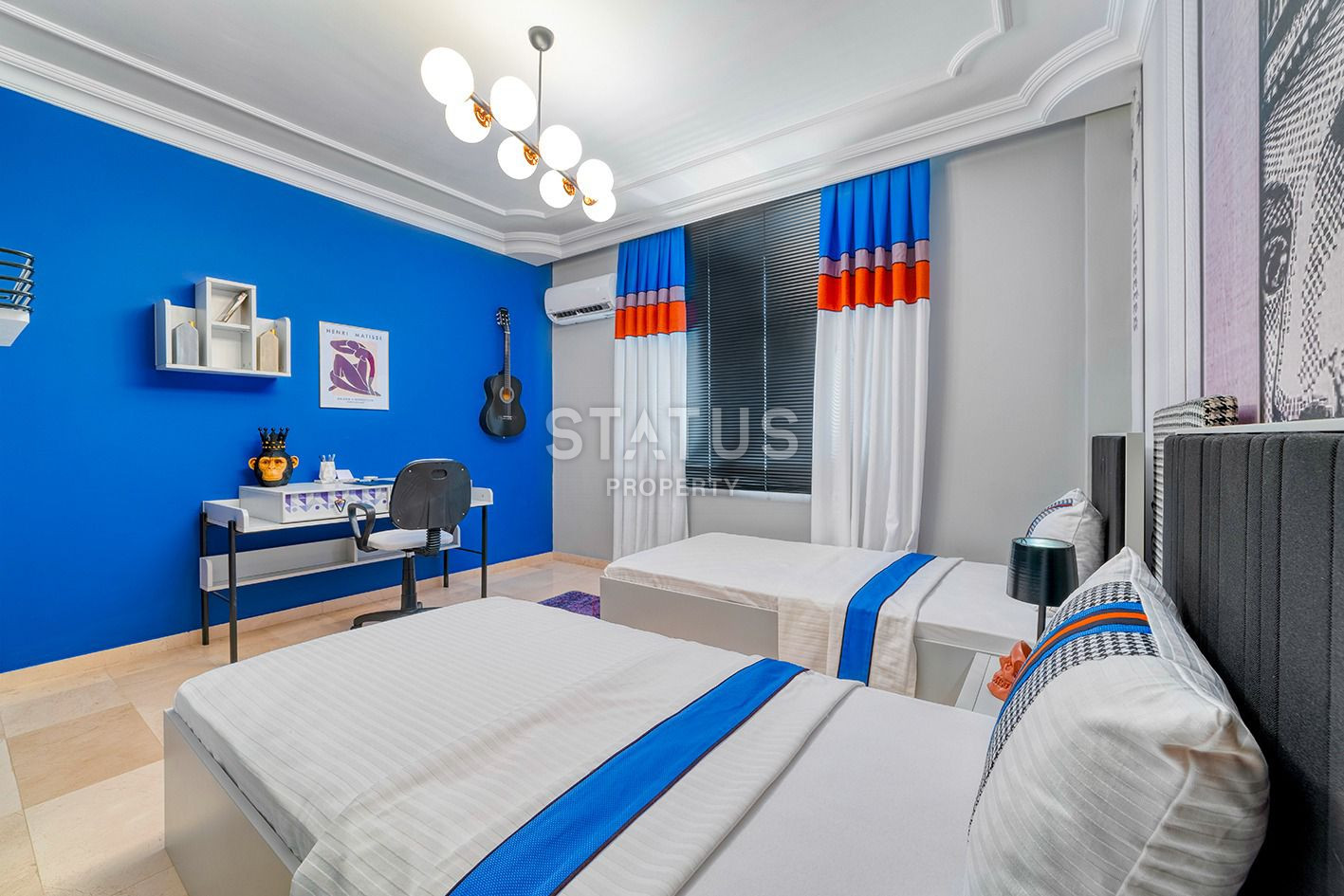 Стильная квартира в первой береговой в Махмутларе. 120м2 фото 9