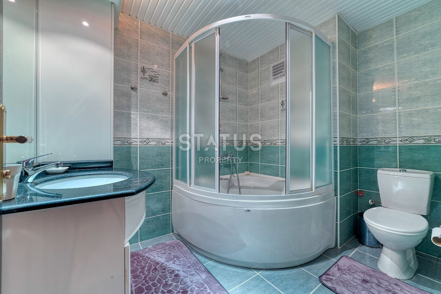 Стильная квартира в первой береговой в Махмутларе. 120м2 фото 13