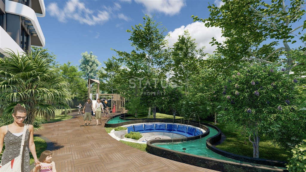 Последние 2 двухуровневые квартиры дуплексы в новом ЖК в Авсалларе. 90м2 -94м2 фото 7