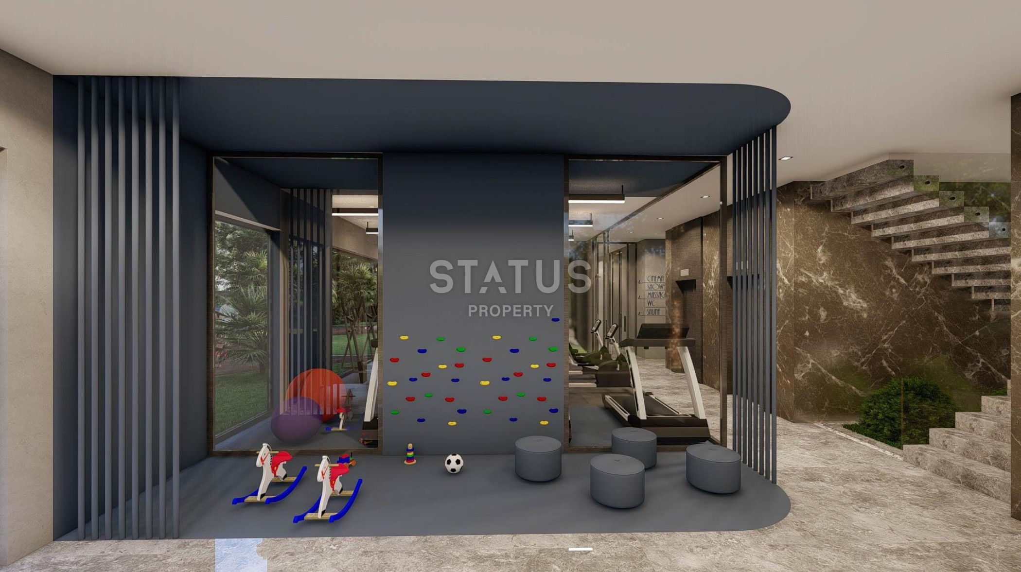 Последние 2 двухуровневые квартиры дуплексы в новом ЖК в Авсалларе. 90м2 -94м2 фото 14