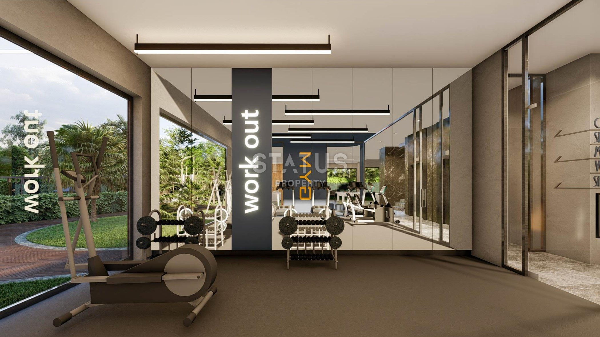 Последние 2 двухуровневые квартиры дуплексы в новом ЖК в Авсалларе. 90м2 -94м2 фото 16