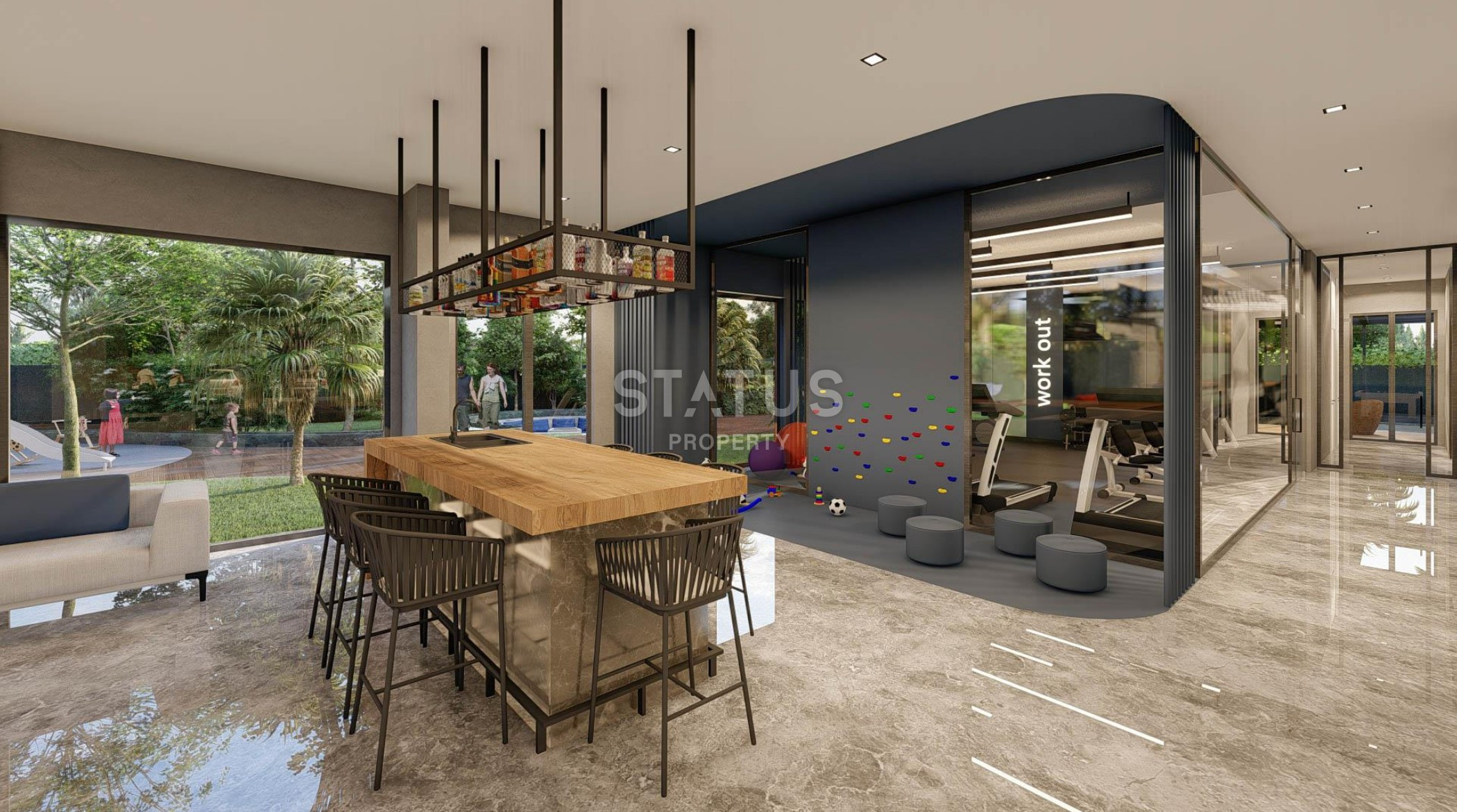 Последние 2 двухуровневые квартиры дуплексы в новом ЖК в Авсалларе. 90м2 -94м2 фото 19