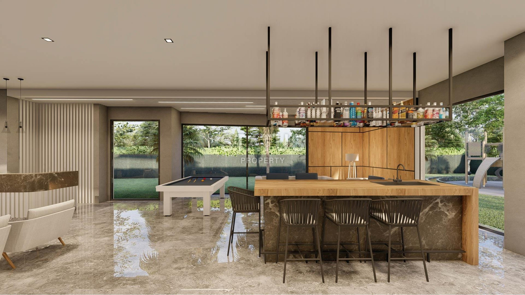 Последние 2 двухуровневые квартиры дуплексы в новом ЖК в Авсалларе. 90м2 -94м2 фото 21