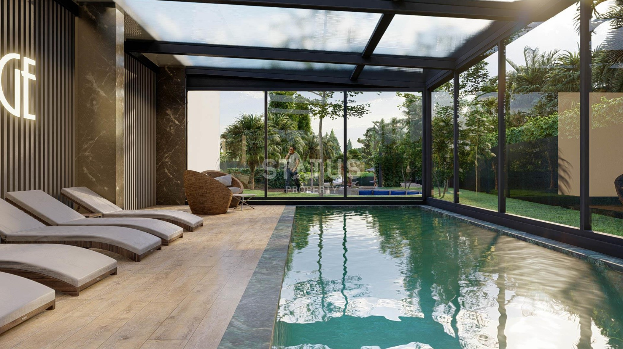 Последние 2 двухуровневые квартиры дуплексы в новом ЖК в Авсалларе. 90м2 -94м2 фото 25