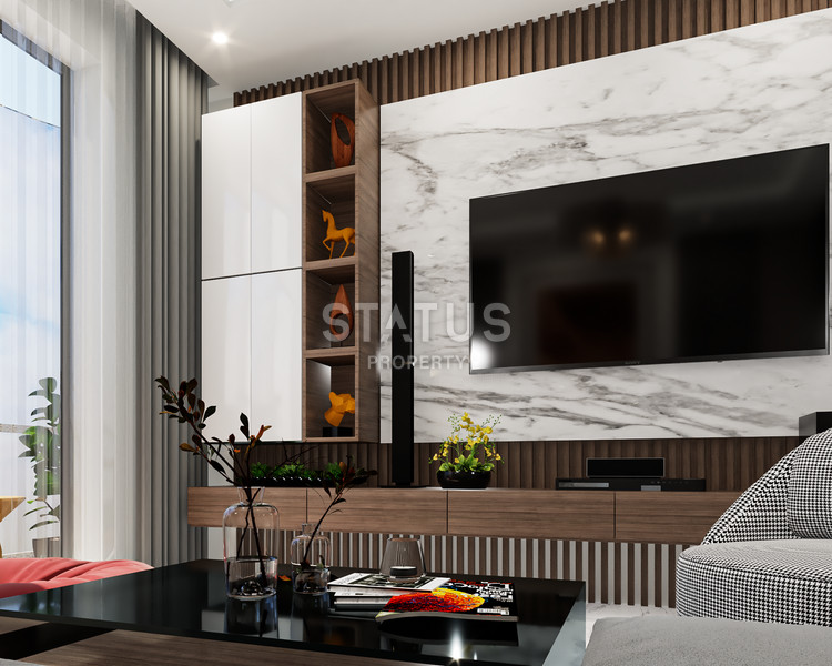 Новый проект долевого строительства по привлекательным ценам в Авсалларе. 58,5м2 – 116м2 фото 12