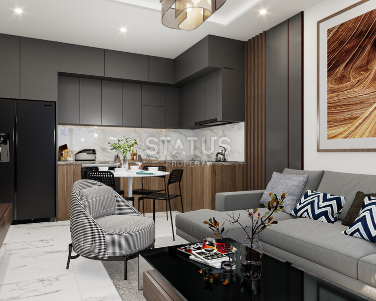 Новый проект долевого строительства по привлекательным ценам в Авсалларе. 58,5м2 – 116м2 фото 14