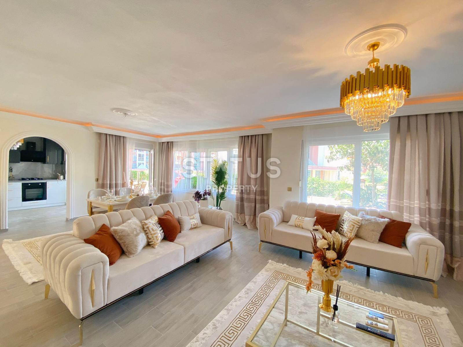 Apartments with a private garden in a complex with a rich infrastructure in Cikcilli. 175m2 фото 6