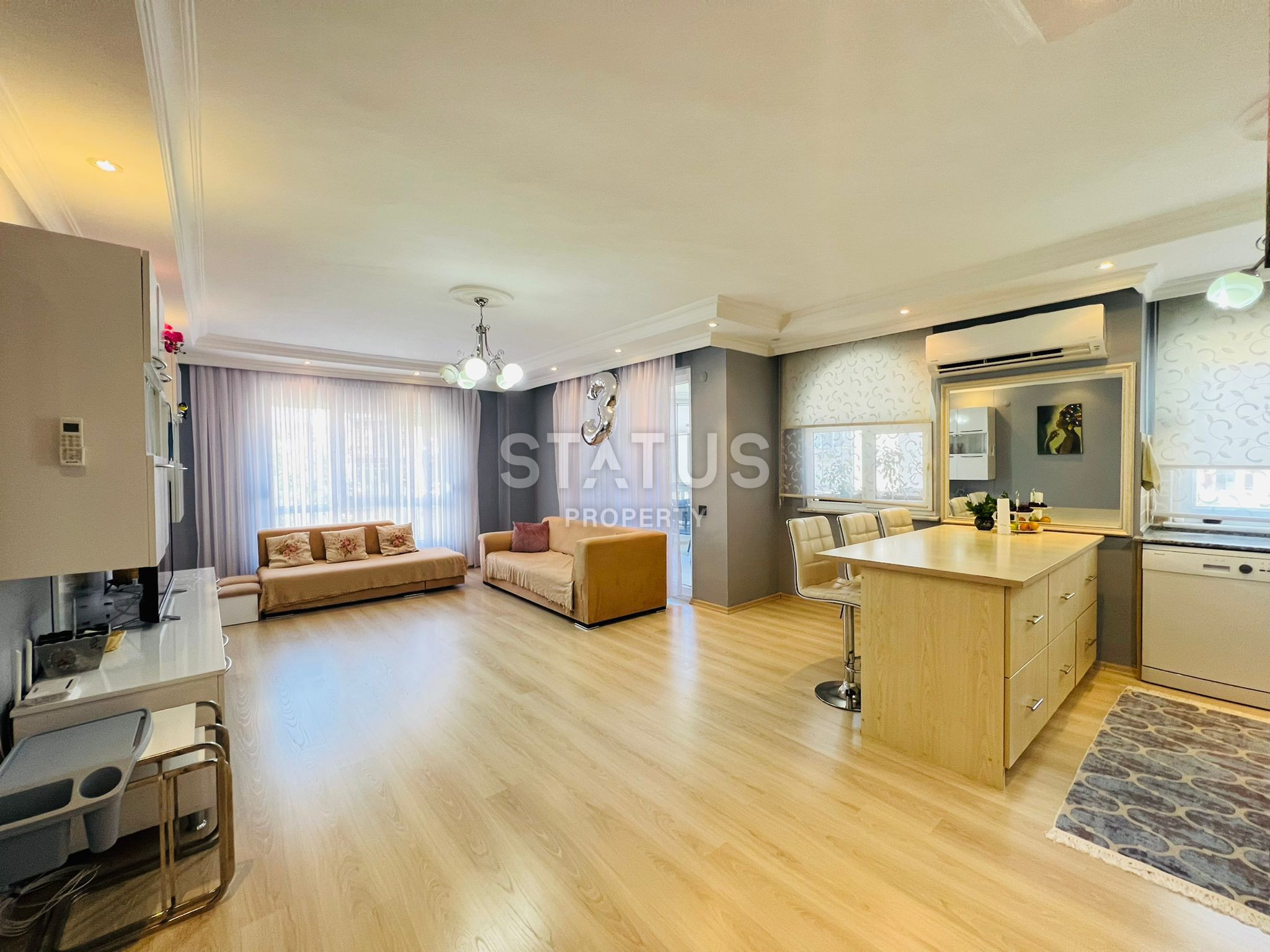 Three-room apartment with excellent location in Tosmur. 125m2 фото 17