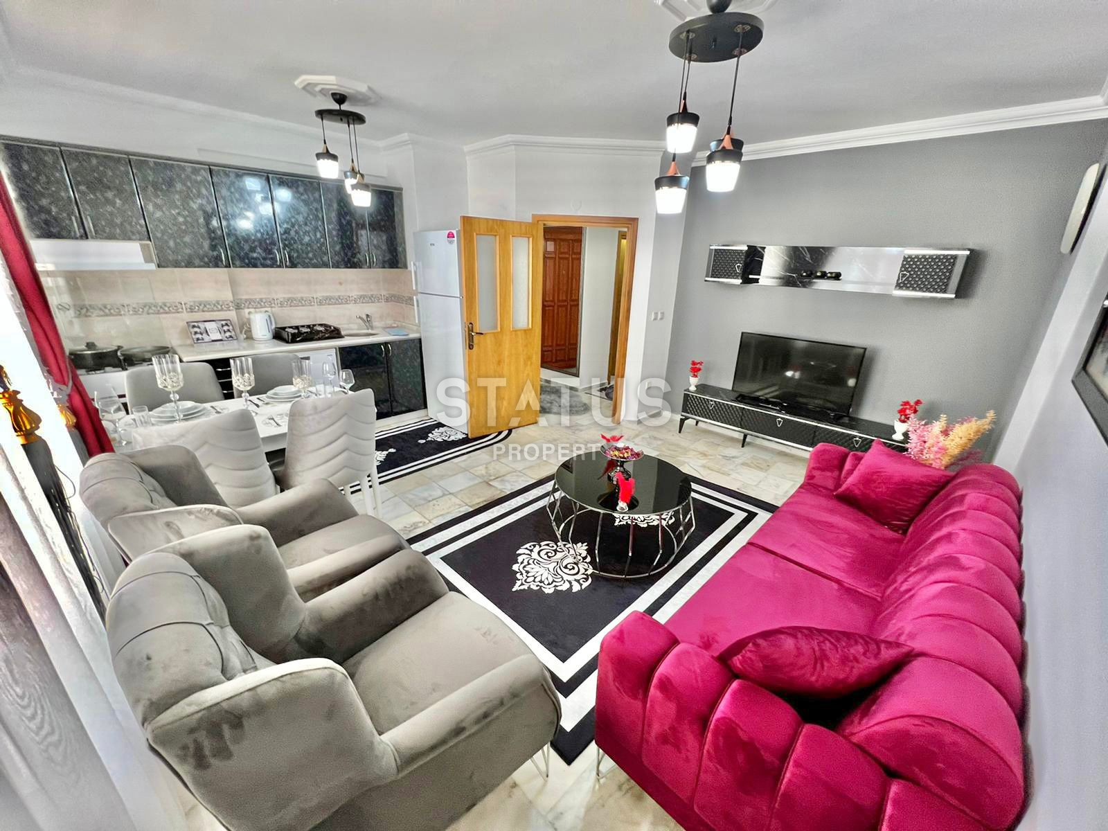 Меблированная квартира 2+1 в 50 метрах от моря 105м2 фото 3