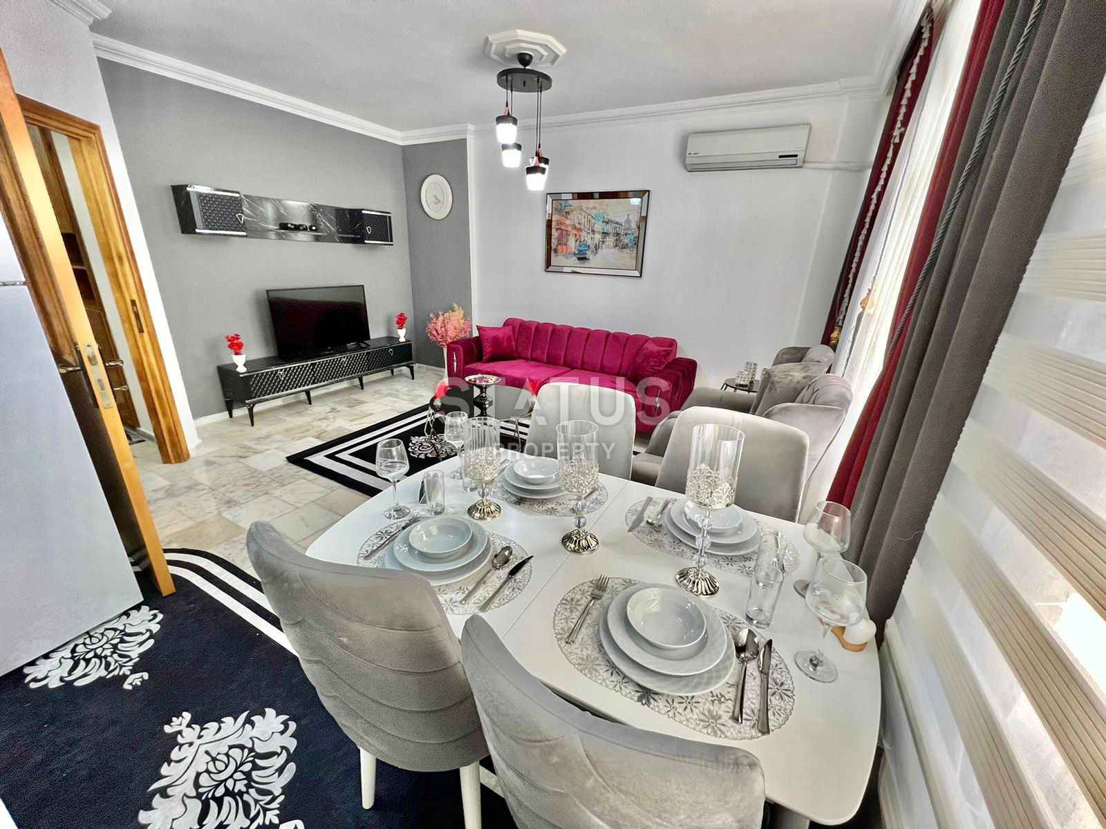 Меблированная квартира 2+1 в 50 метрах от моря 105м2 фото 5