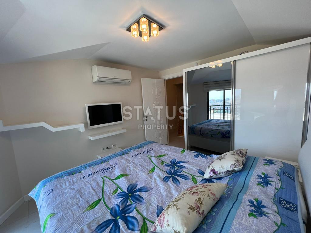 Three-room apartment in the center of Alanya in a residential complex with full infrastructure. Profitable investment! 88 m2 фото 8