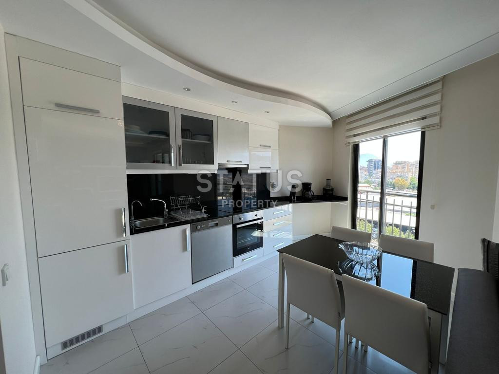 Three-room apartment in the center of Alanya in a residential complex with full infrastructure. Profitable investment! 88 m2 фото 13