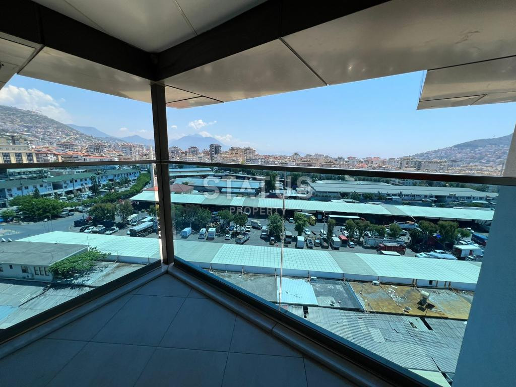 Three-room apartment in the center of Alanya in a residential complex with full infrastructure. Profitable investment! 88 m2 фото 16