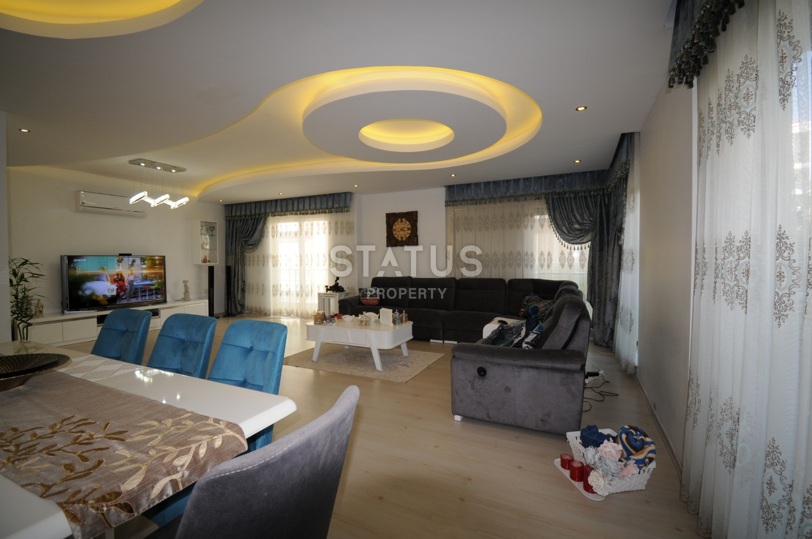 Furnished 7+1 duplex in Oba. 380m2 фото 5